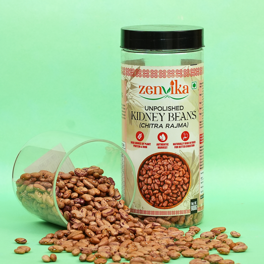 Unpolished Rajma Chitra – 900 gm