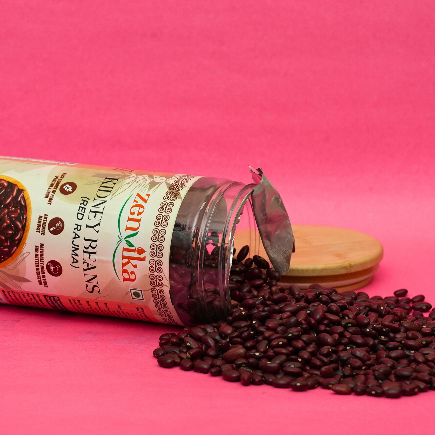 Unpolished Red Rajma-900 gm