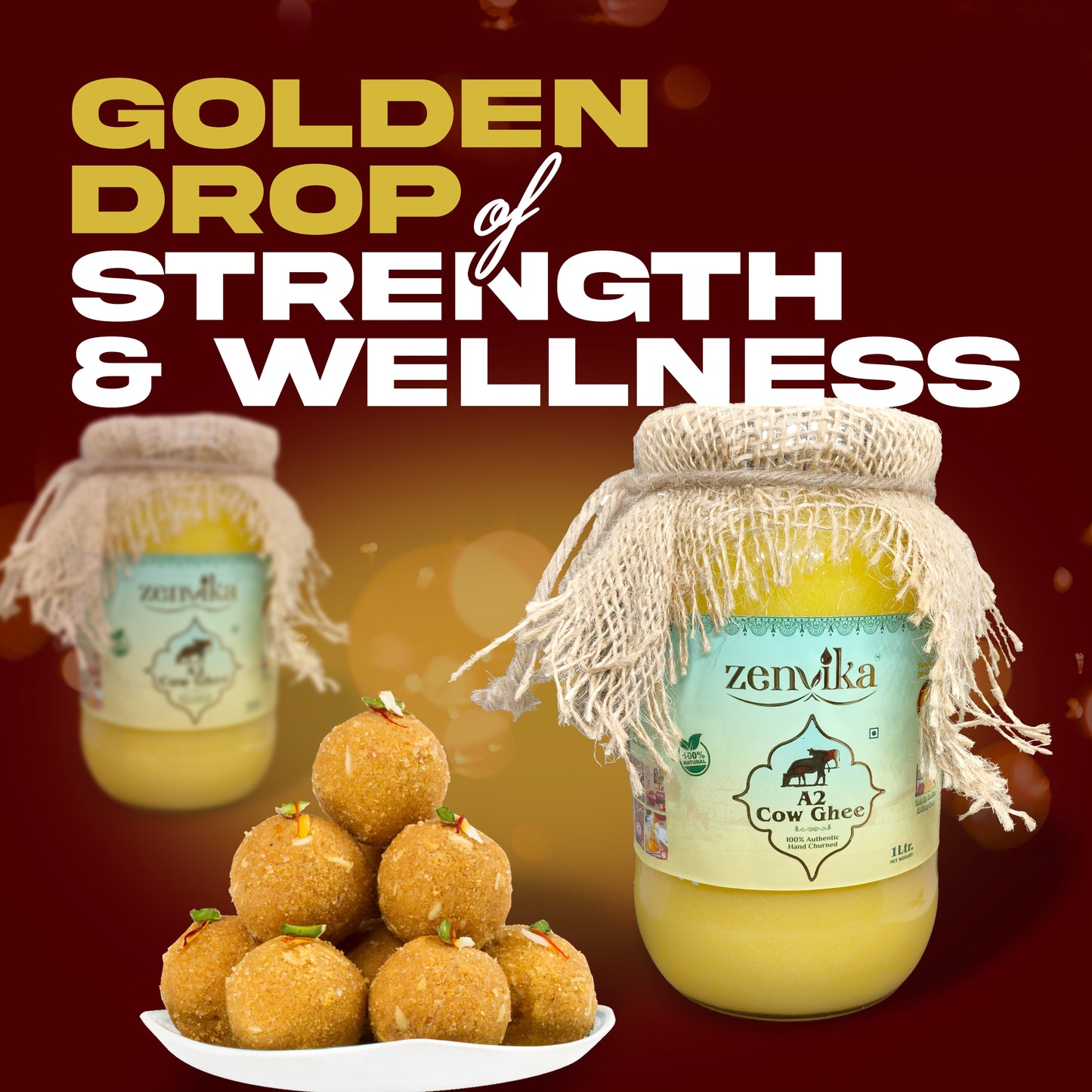 1 L | Zenvika Pure A2 Ghee