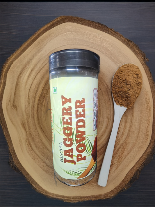 ZENVIKA HERBAL JAGGERY POWDER || 500 GM || PET PLASTIC JAR