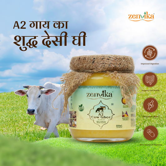 500 ML | Zenvika Pure A2 Ghee Billona Method