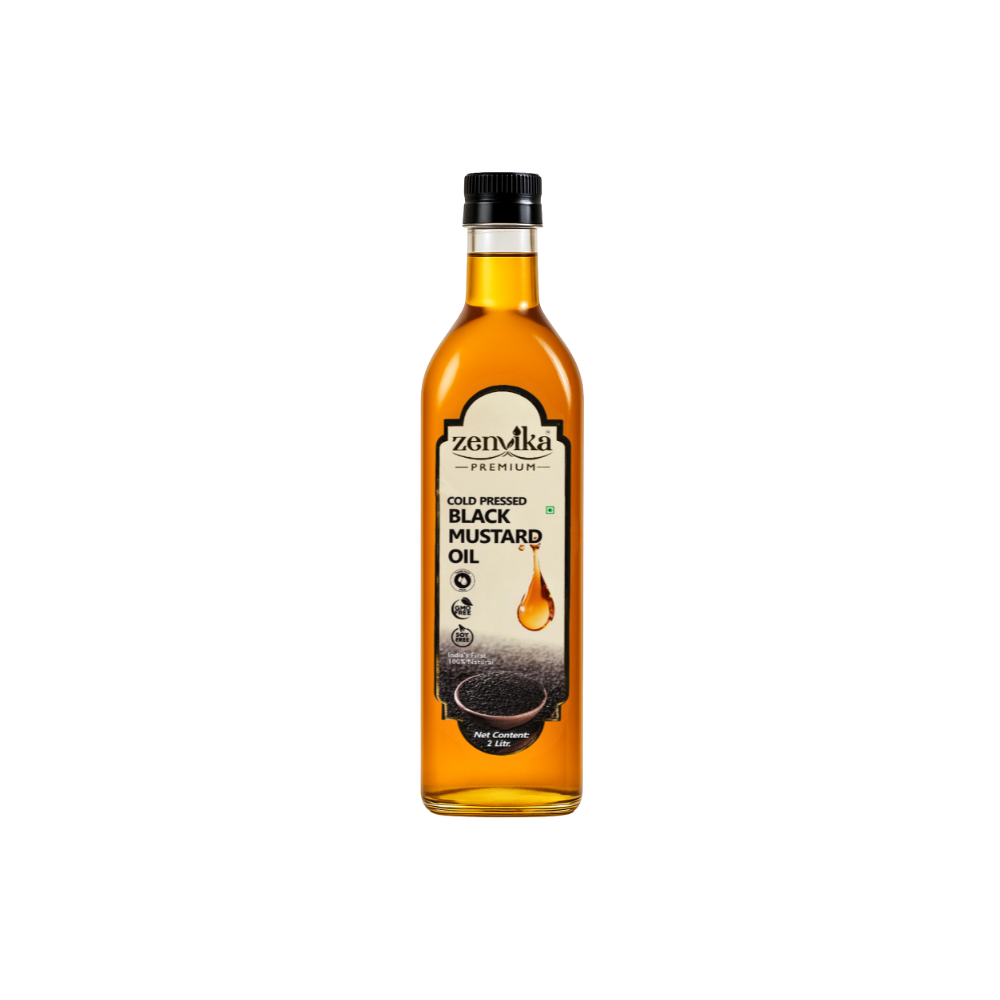 2 Ltrs Cold-Pressed Black Mustard Oil