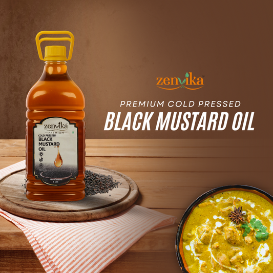 5L | Cold-Pressed Black Mustard Oil