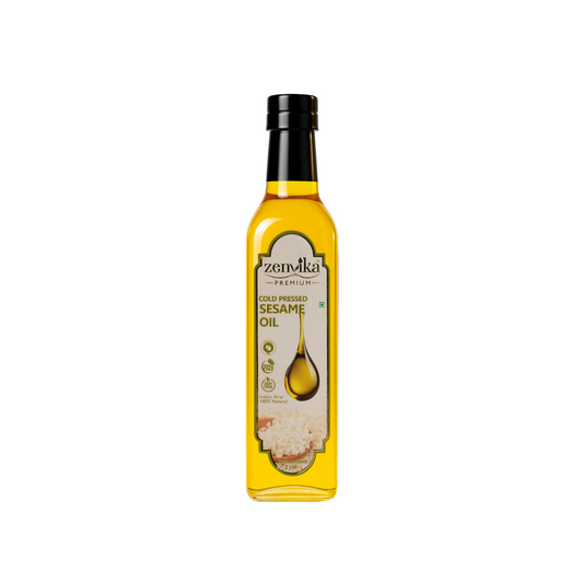 1 L | Cold-Pressed Sesame Oil (White)