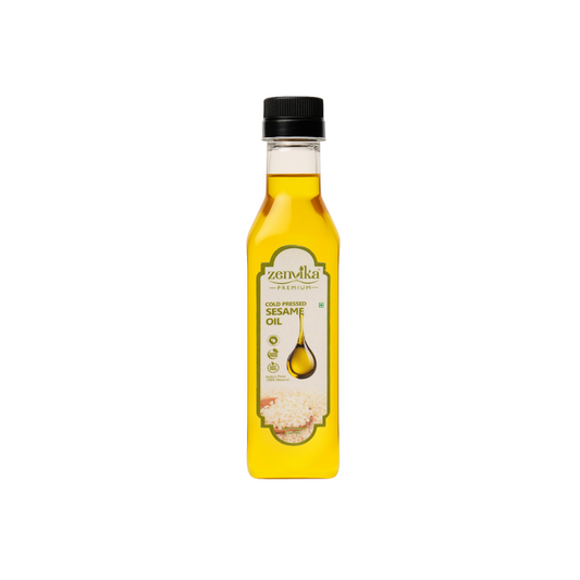 250 ML | Cold-Pressed Sesame Oil (White)