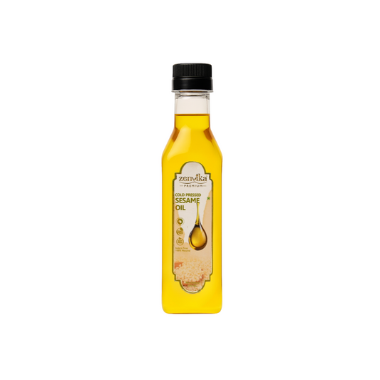 500 ML | Cold-Pressed Sesame Oil (White)