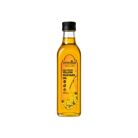 1 Ltrs Cold-Pressed Yellow Mustard Oil