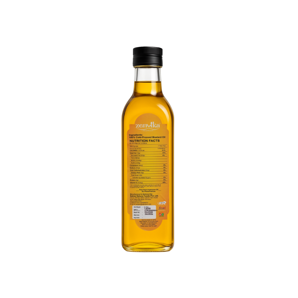 2L | Cold-Pressed Yellow Mustard Oil