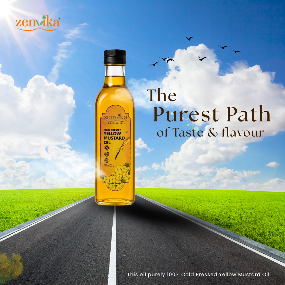 2L | Cold-Pressed Yellow Mustard Oil