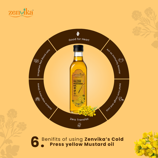 2L | Cold-Pressed Yellow Mustard Oil