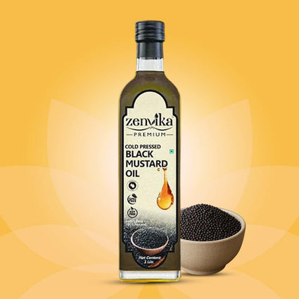 Cold-Pressed Black Mustard Oil