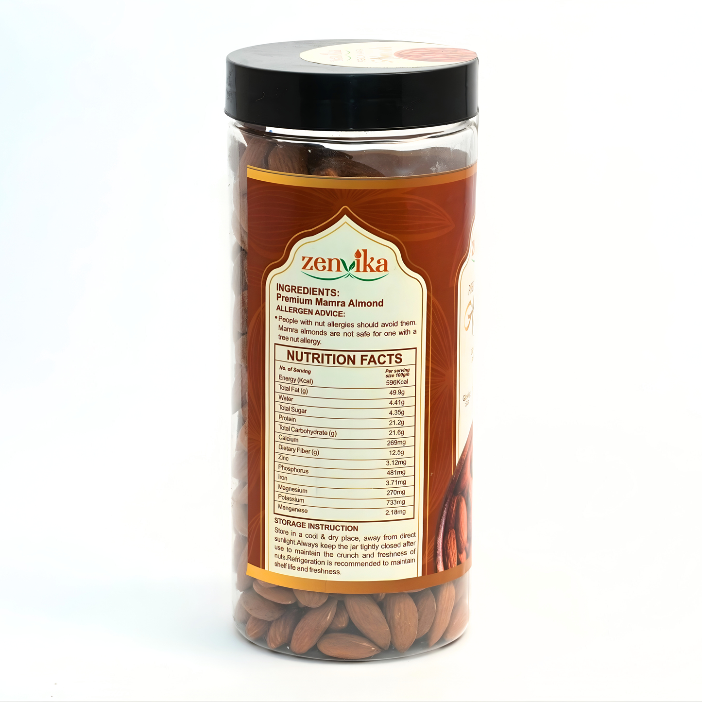 Premium Afghani Mamra Almond