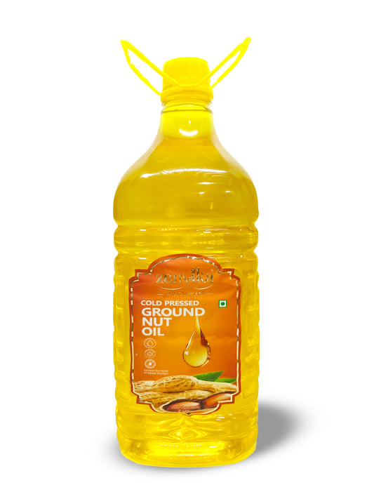 5 ltrs Cold-Pressed Peanut Oil