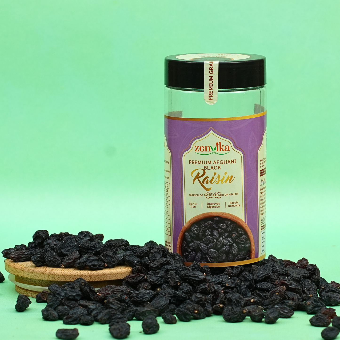 Premium Black Afghani Raisins