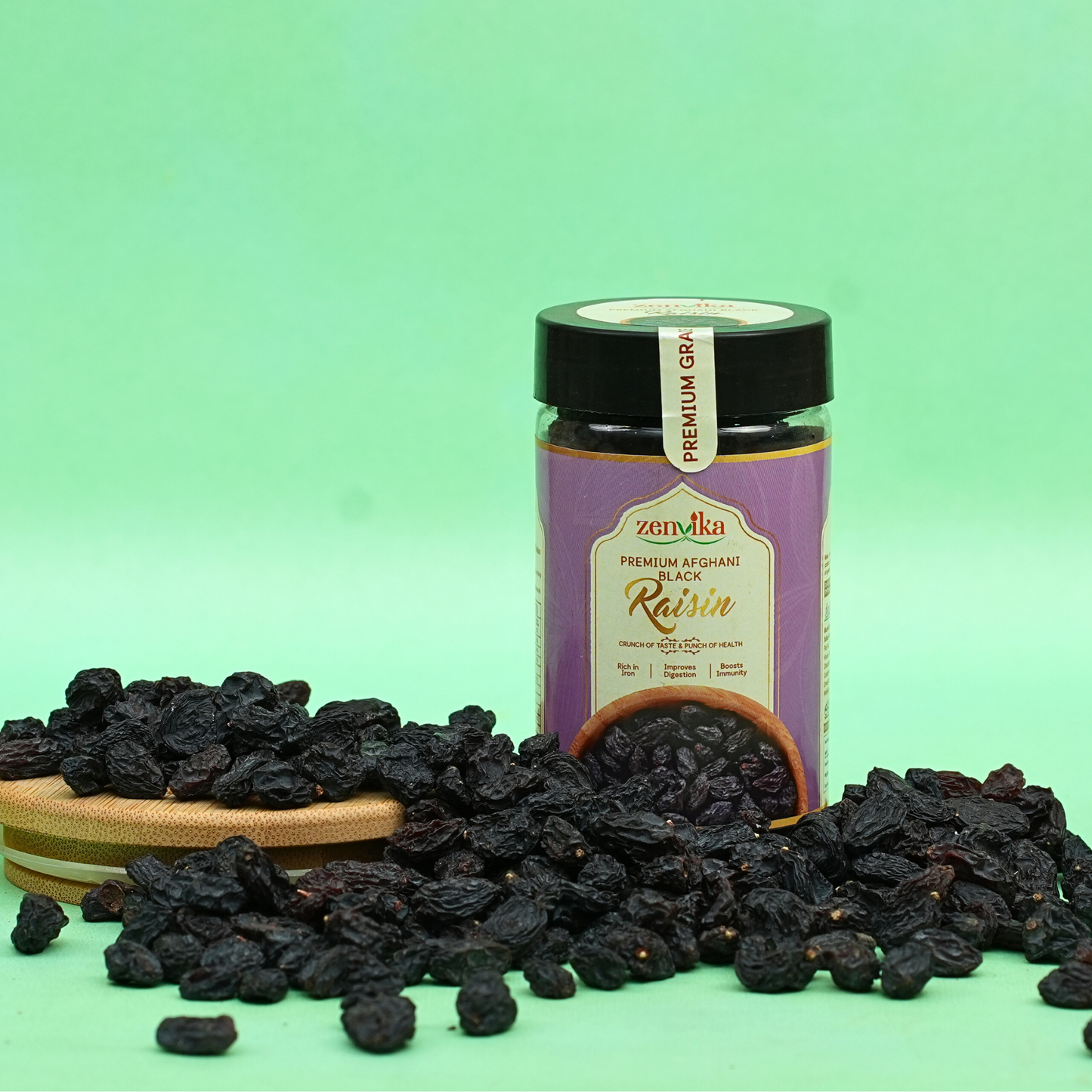 Premium Black Afghani Raisins