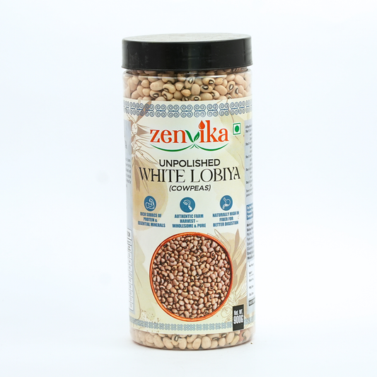 Unpolished White Lobia-900 GM