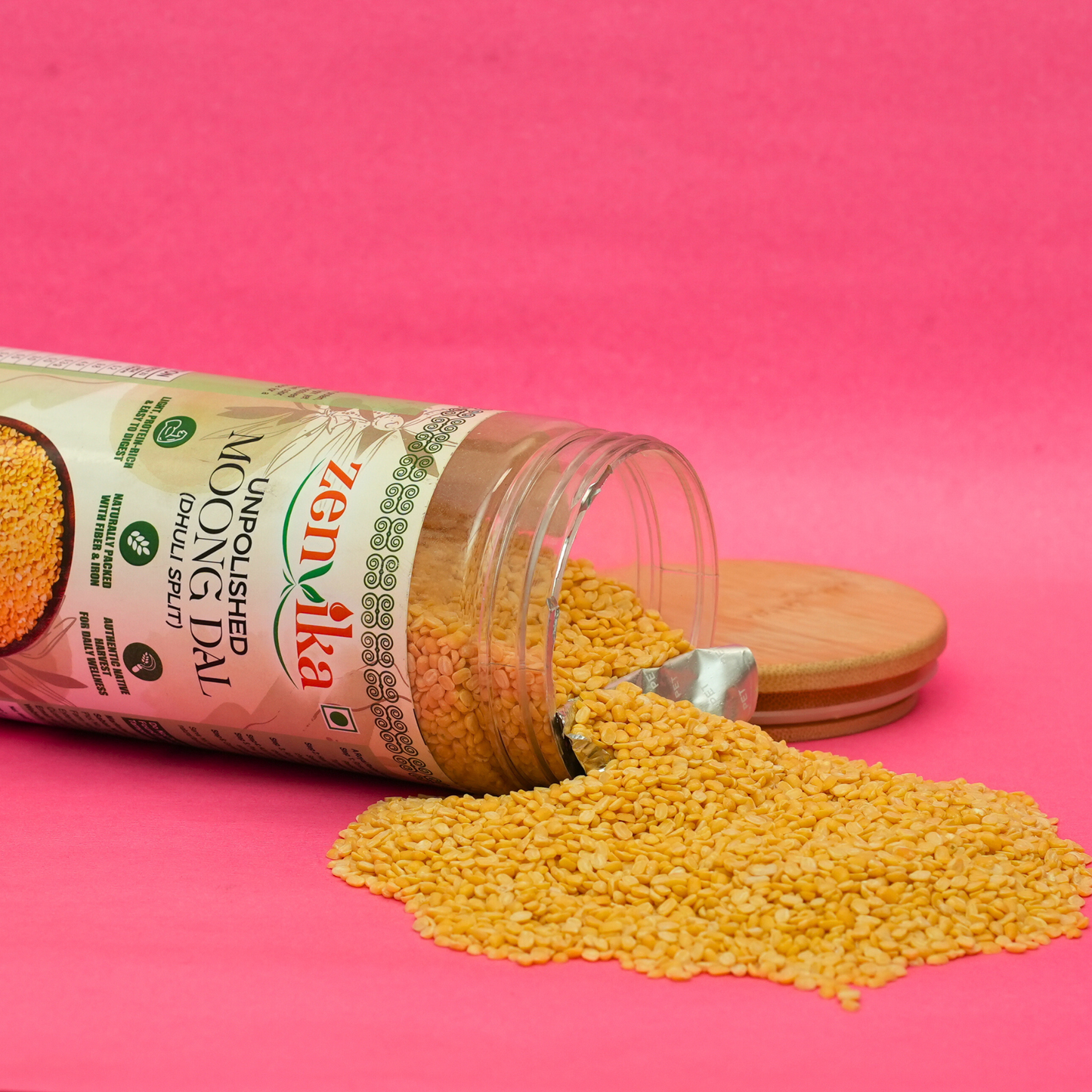 Unpolished Moong Dal Dhuli- 900 GM