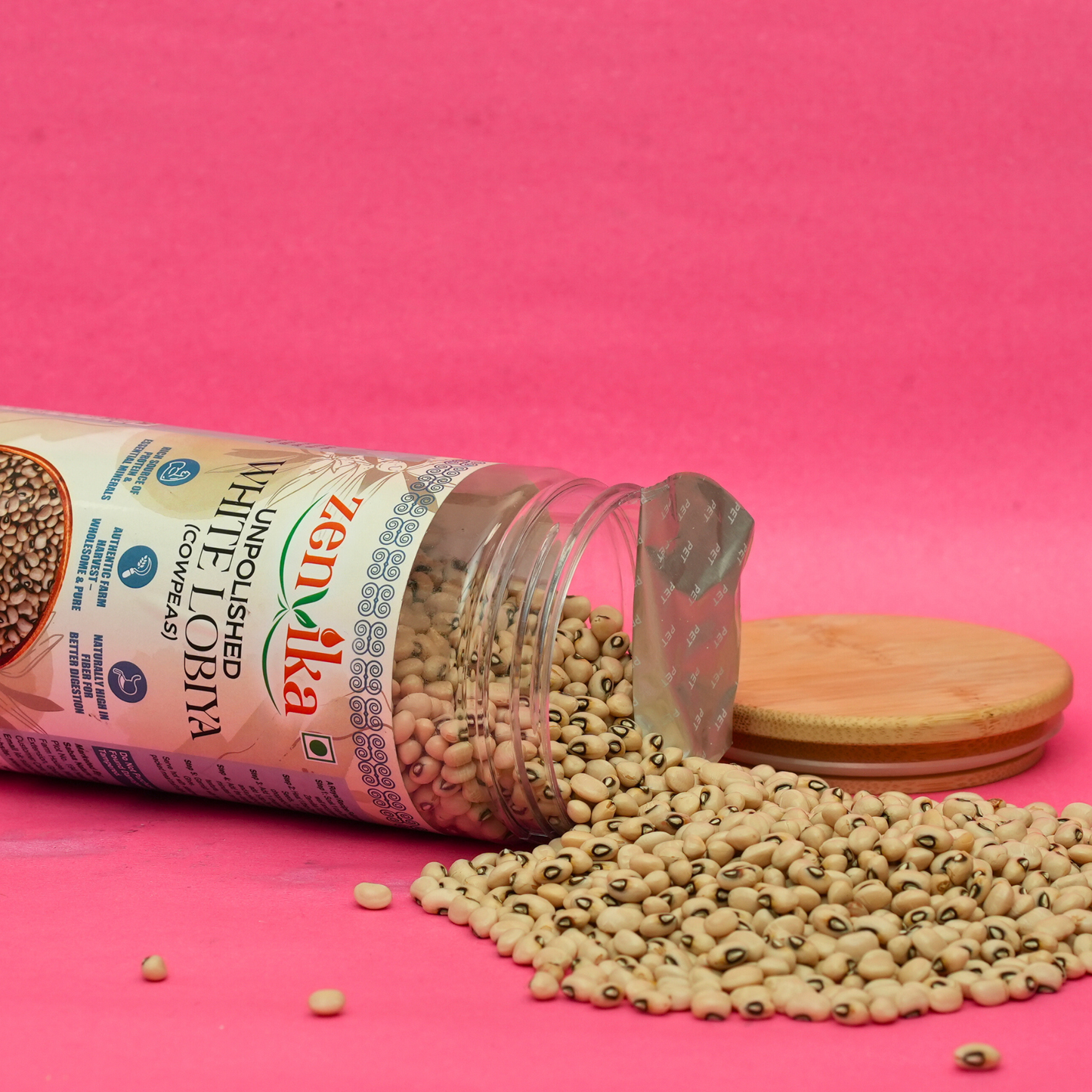 Unpolished White Lobia-900 GM