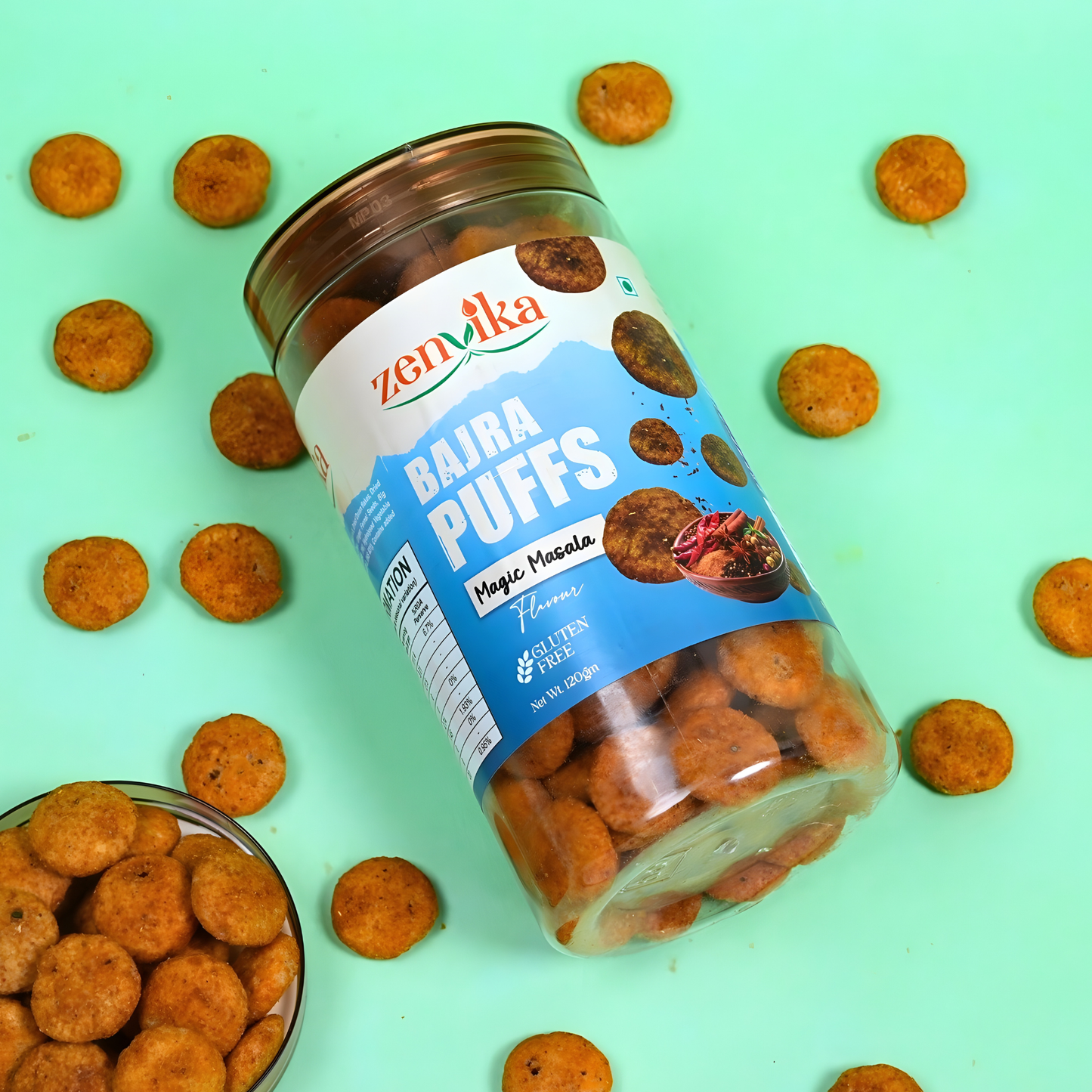 Bajra Puffs – Magic Masala | 120 g