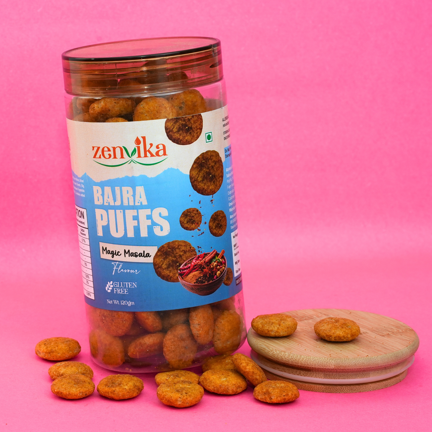 Bajra Puffs – Magic Masala | 120 g