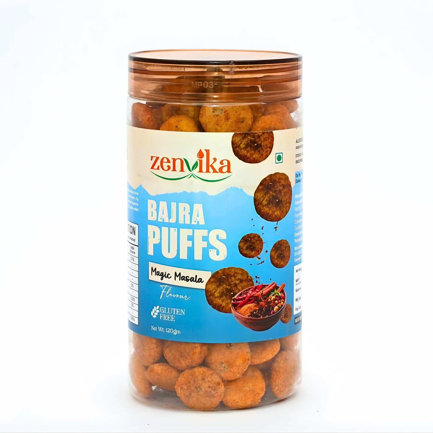 Bajra Puffs – Magic Masala | 120 g