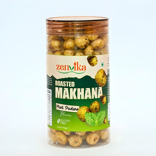 Roasted Makhana – Mint Pudina Flavor | 70 g