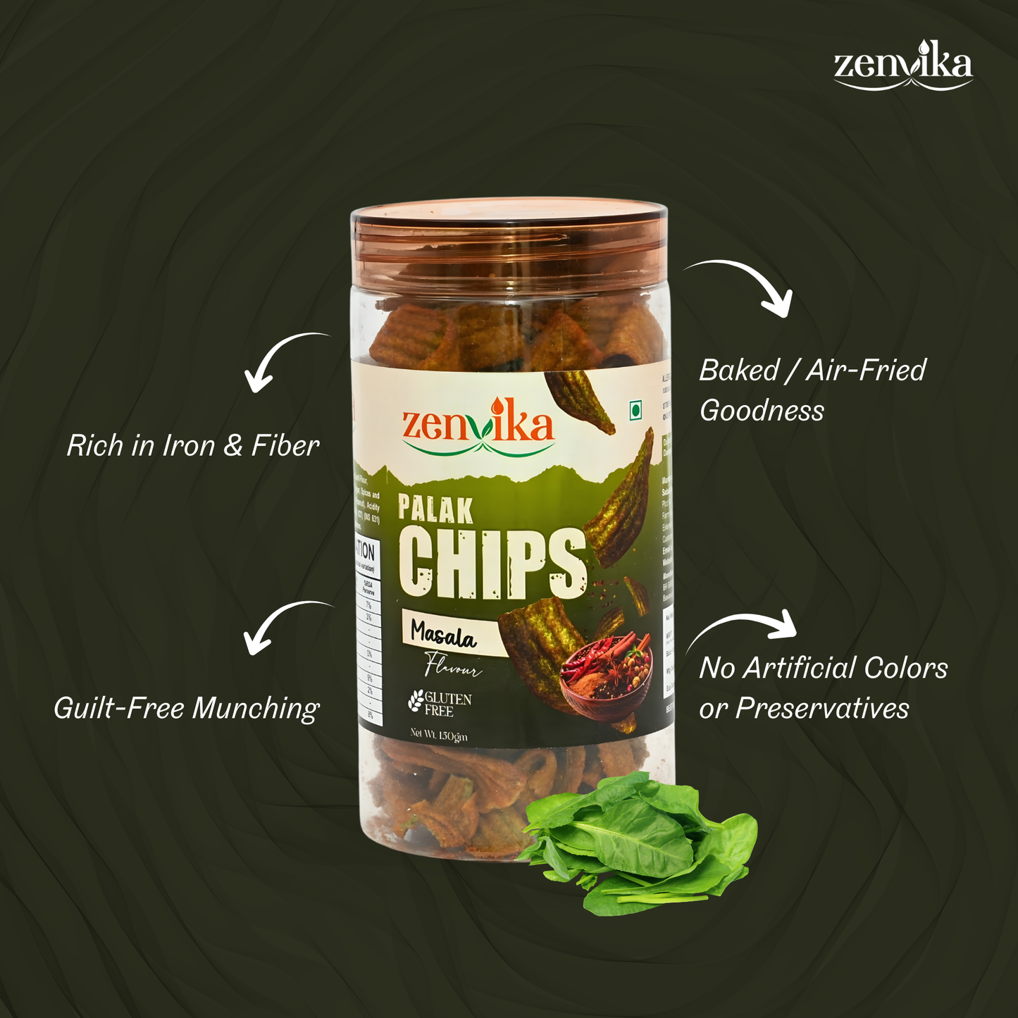 Palak Chips – 150 g