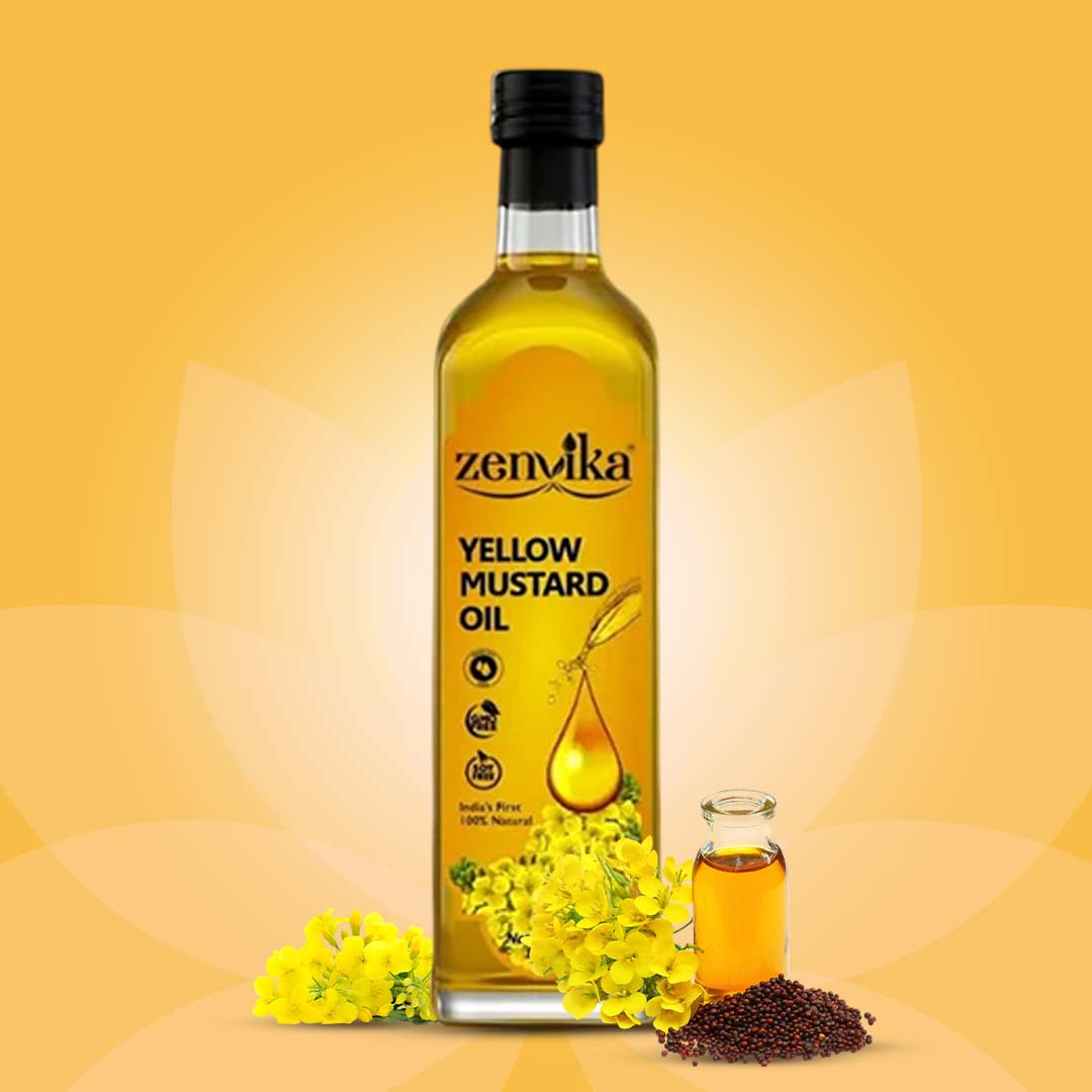 Cold-Pressed Yellow Mustard Oil