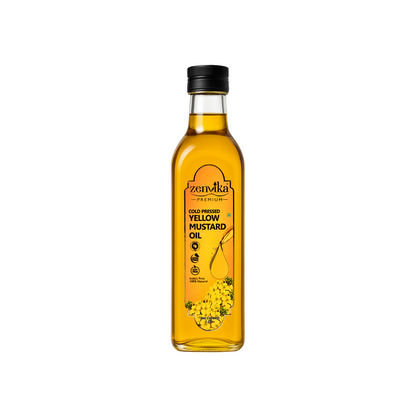 1 Ltrs Cold-Pressed Yellow Mustard Oil