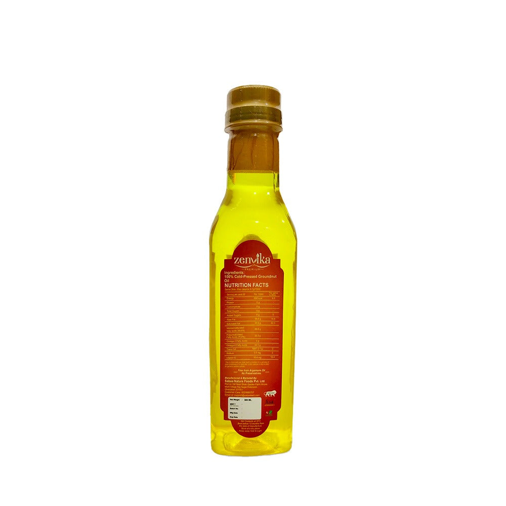 Cold-Pressed Peanut Oil