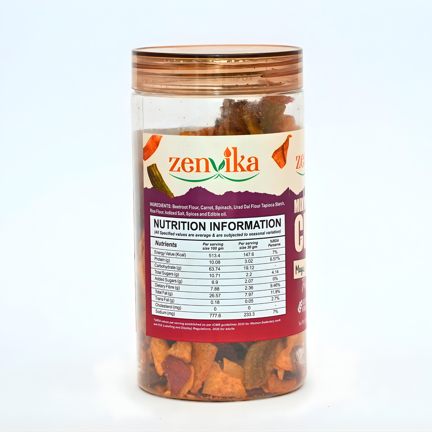 Mix Vegetable Chips| 150 GM
